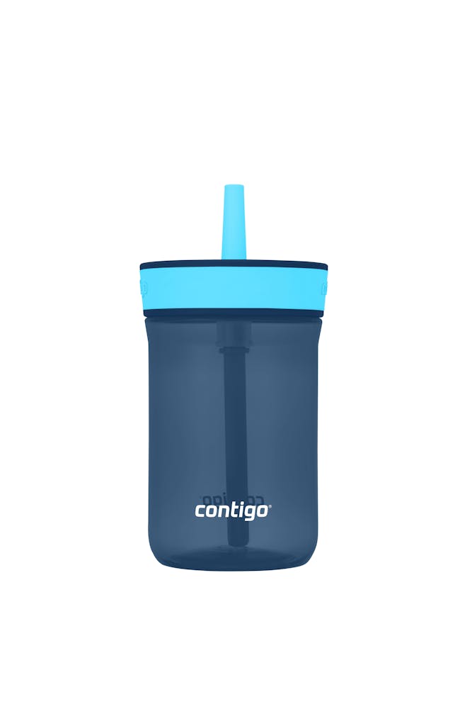 Kids’ Leighton Straw Tumbler with Spill-Proof Leak-Proof Lid, 14oz