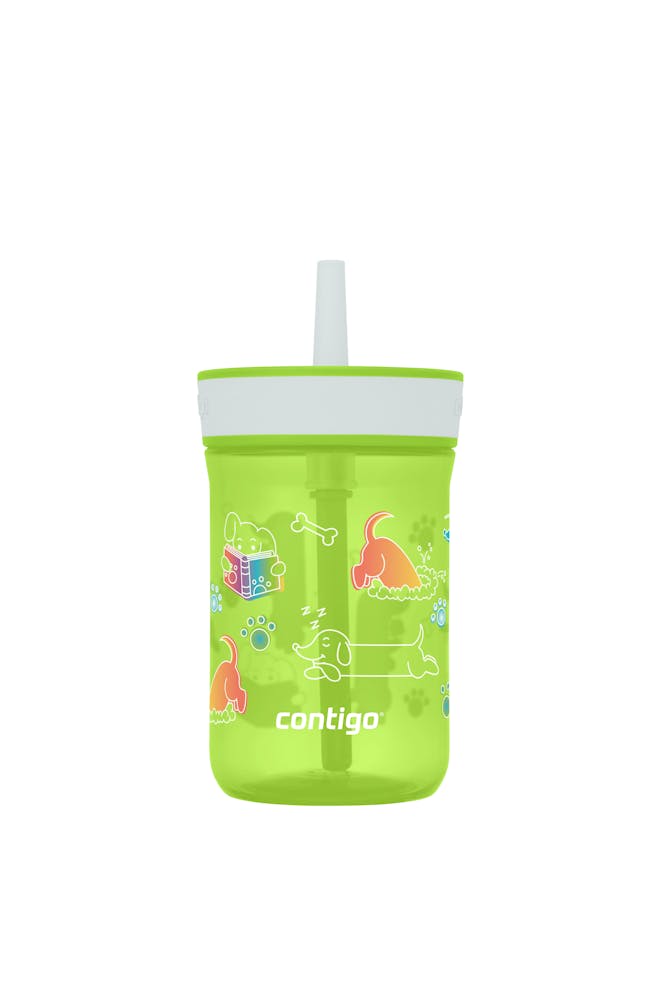 Kids’ Leighton Straw Tumbler with Spill-Proof Leak-Proof Lid, 14oz